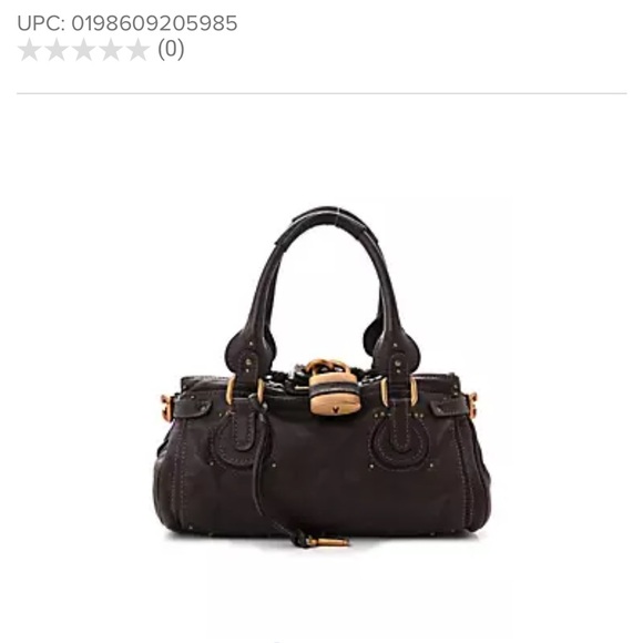 Chloe Handbags - Chloe Paddington Hand Bag Leather Black Gold Authentic - pre owned